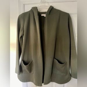 Loft sweatshirt coat - size M